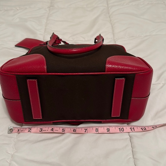 Prada Bowler Canvas and Leather Satchel - Picture 14 of 16